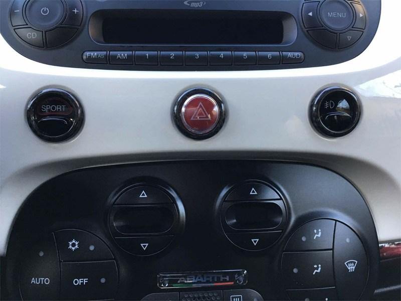 Abarth 500 / 595 / 695 Dashboard Buttons Trim - Carbon Fibre - Abarth Tuning