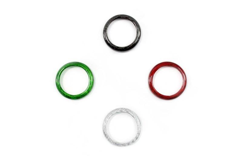 Abarth 500 / 595 / 695 Frame Caps Automatic Gear - Carbon Fibre - Abarth Tuning