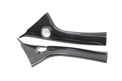 Abarth 500 / 595 / 695 Internal Pillars Trim Cover - Carbon Fibre - Abarth Tuning