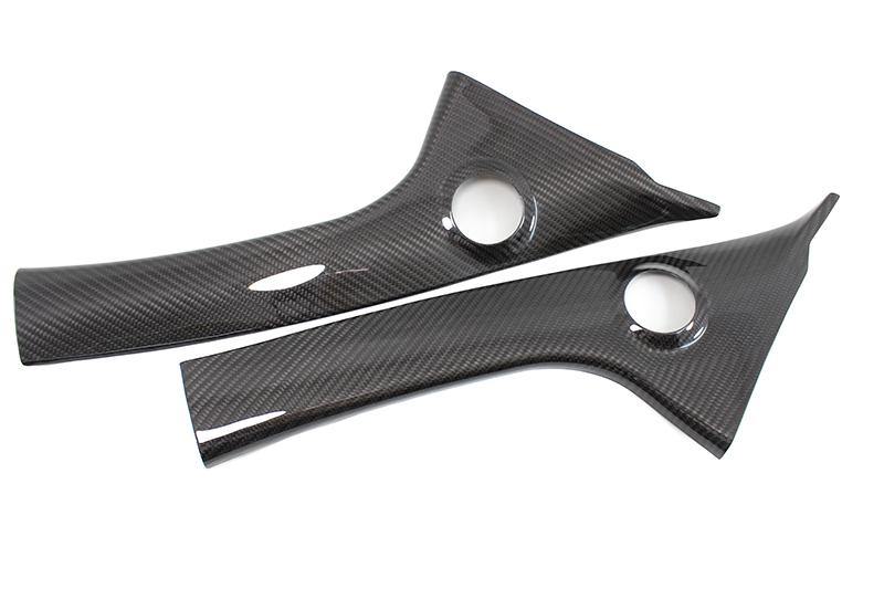 Abarth 500 / 595 / 695 Internal Pillars Trim Cover - Carbon Fibre - Abarth Tuning
