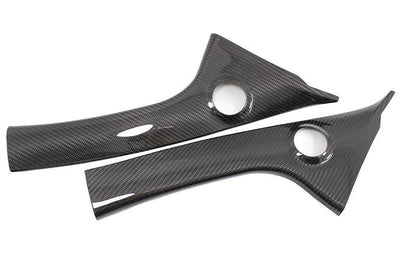 Abarth 500 / 595 / 695 Internal Pillars Trim Cover - Carbon Fibre - Abarth Tuning