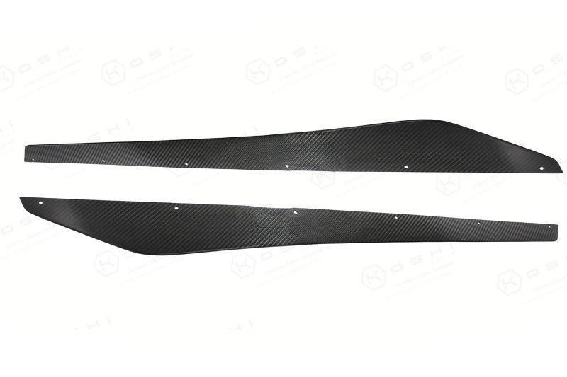 Abarth 500 / 595 / 695 Side Skirts - Carbon Fibre - Abarth Tuning