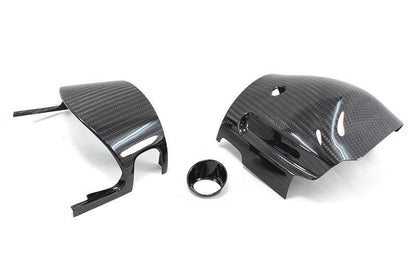 Abarth 500 / 595 / 695 Steering Wheel Shroud - Carbon Fibre - Abarth Tuning