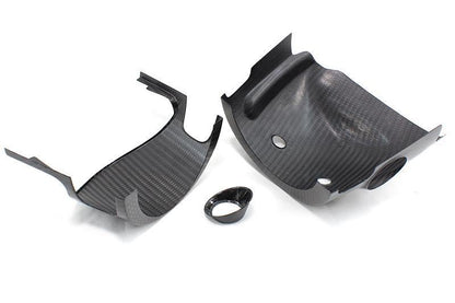 Abarth 500 / 595 / 695 Steering Wheel Shroud - Carbon Fibre - Abarth Tuning