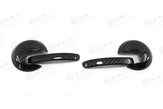 Abarth 500 Internal Door Handles - Carbon Fibre - Abarth Tuning