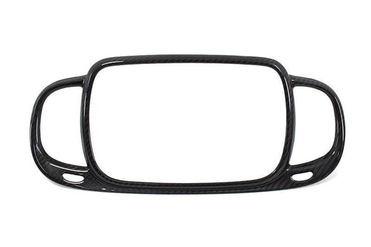Abarth 595 Audio System Frame Cover - Carbon Fibre - Abarth Tuning