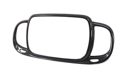 Abarth 595 Audio System Frame Cover - Carbon Fibre - Abarth Tuning