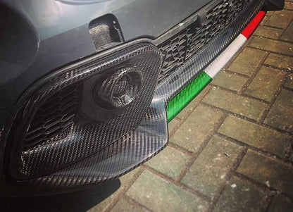 Abarth 595 Fog Lights Cover - Carbon Fibre - Abarth Tuning