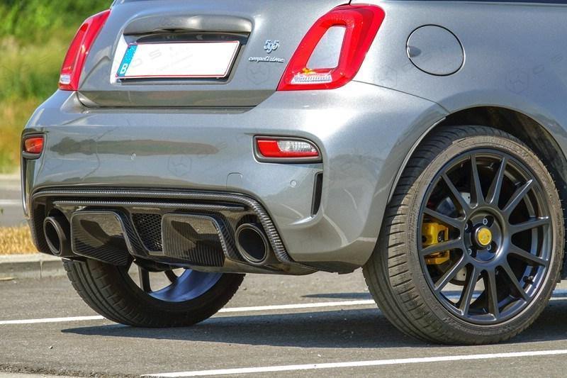 Abarth 595 Rear Diffuser - Carbon Fibre - Abarth Tuning