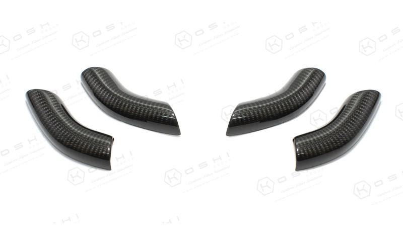 Abarth 595 Steering Wheel Sides Cover - Carbon Fibre - Abarth Tuning