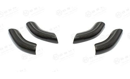 Abarth 595 Steering Wheel Sides Cover - Carbon Fibre - Abarth Tuning