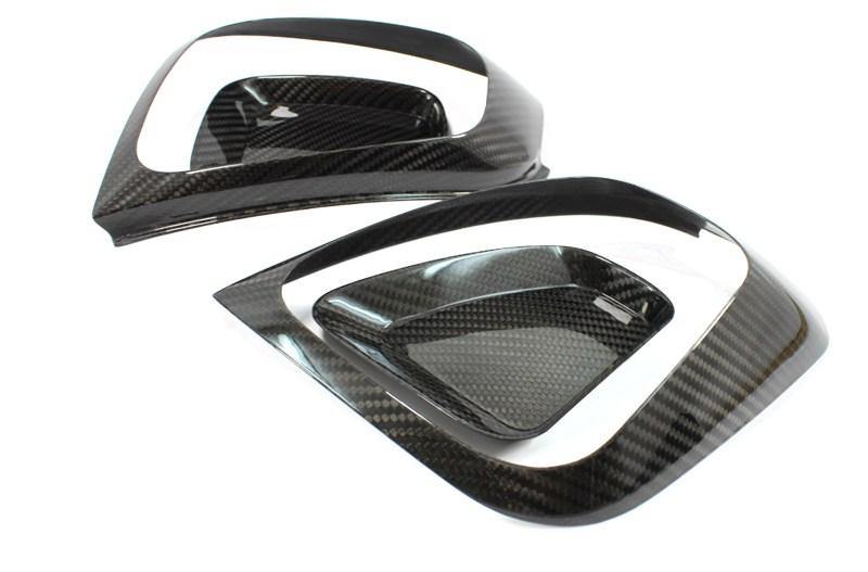 Abarth 595 Tail Light Frame Cover - Carbon Fibre - Abarth Tuning