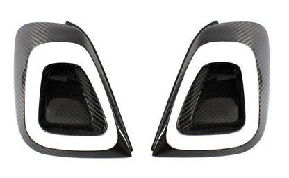 Abarth 595 Tail Light Frame Cover - Carbon Fibre - Abarth Tuning