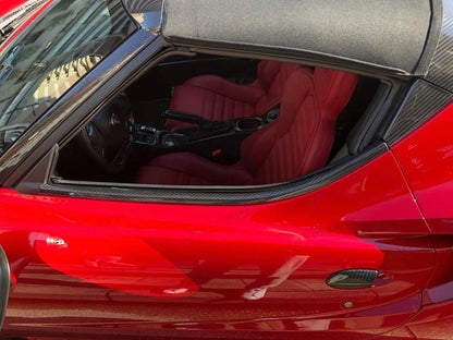 Alfa Romeo 4C External Window Doors Lower Frame - Carbon Fibre - TMC Motorsport