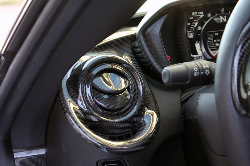 Alfa Romeo 4C Interior Air Vent Cover  No Leather - Carbon Fibre - TMC Motorsport