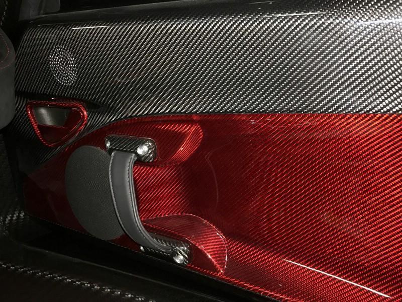 Alfa Romeo 4C Interior Door Handles Cover - Carbon Fibre Koshi Group Store