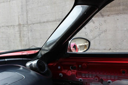Alfa Romeo 4C Internal Pillar Cover - Carbon Fibre Koshi Group Store