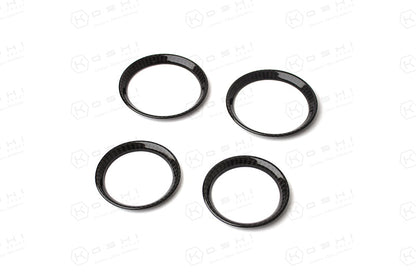 Alfa Romeo Giulia Air Vents Circles Cover - Carbon Fibre - TMC Motorsport