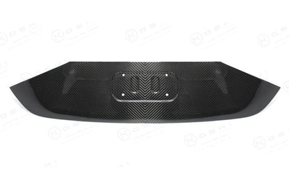 Alfa Romeo Giulia Central Back Trim License Plate - Carbon Fibre - TMC Motorsport
