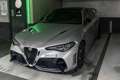Alfa Romeo Giulia GTAm Style Front Bumper - Carbon Fibre - TMC Motorsport