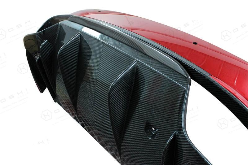 Alfa Romeo Giulia QV Diffuser Lip - Carbon Fibre - TMC Motorsport