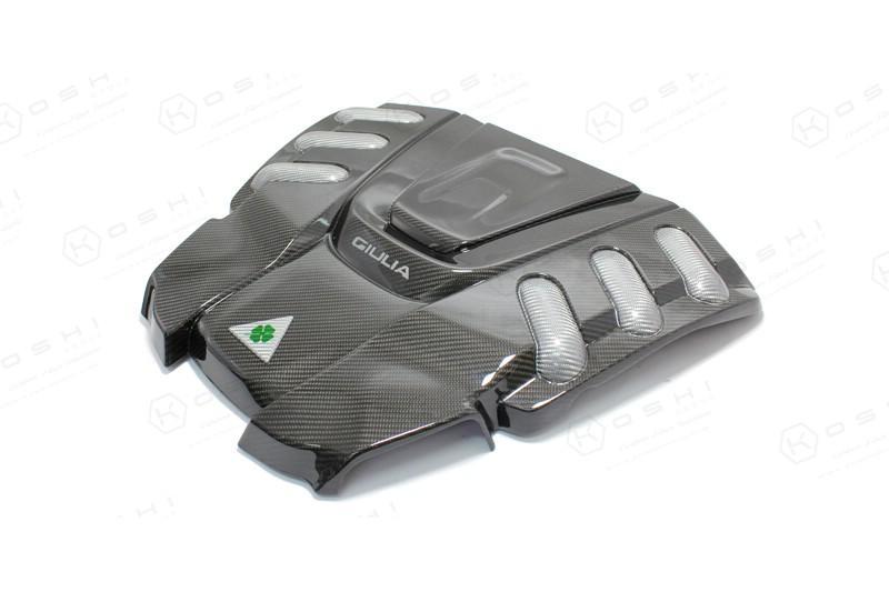 Alfa Romeo Giulia QV Engine Cover - Carbon Fibre - TMC Motorsport