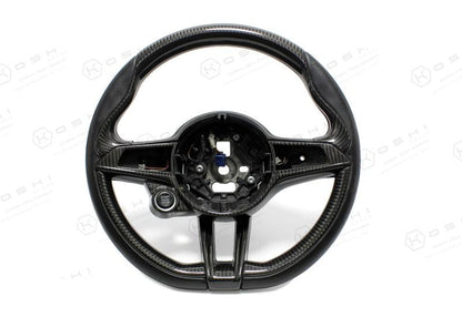 Alfa Romeo Giulia QV / Stelvio QV Steering Wheel Trim - Carbon Fibre Koshi Group Store
