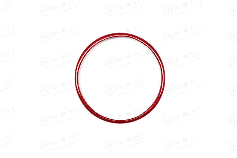 Alfa Romeo Giulia Rear Logo Frame - Carbon Fibre - TMC Motorsport