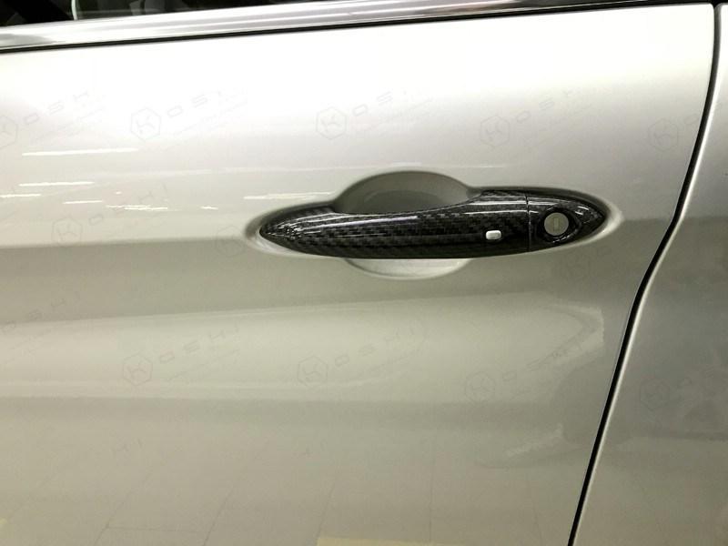 Alfa Romeo Giulia / Stelvio Outside Door Handles Cover Trim - Pista Performance