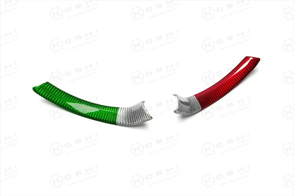 Alfa Romeo Giulia / Stelvio Steering Wheel Sides Cover - Carbon Fibre - TMC Motorsport