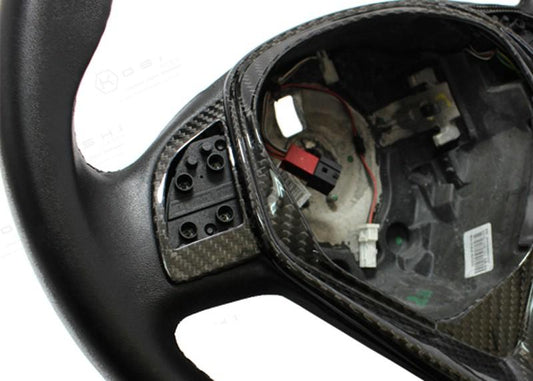 Alfa Romeo Giulietta MY 2014 Steering Wheel Switch Frame - Carbon Fibre Koshi Group Store