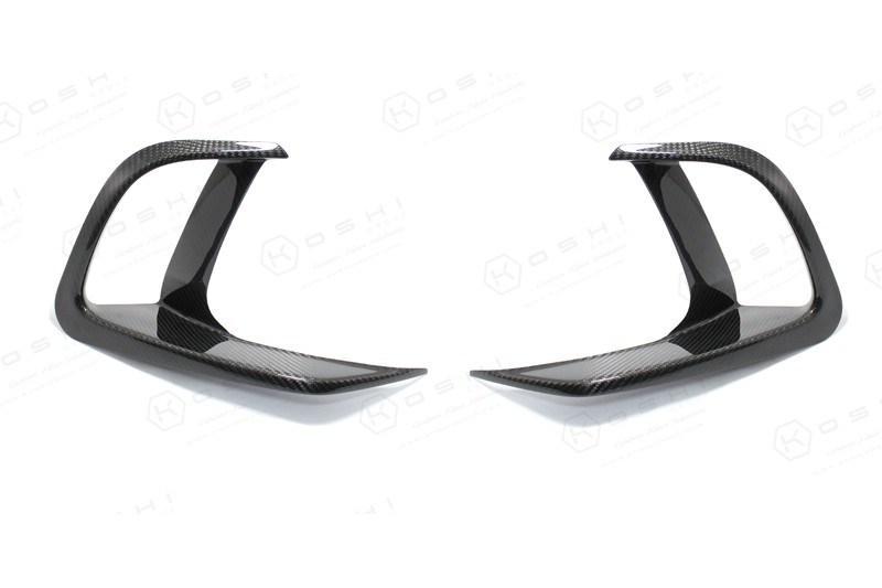 Alfa Romeo Stelvio QV Front Bumper Flaps - Carbon Fibre - TMC Motorsport