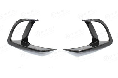 Alfa Romeo Stelvio QV Front Bumper Flaps - Carbon Fibre - TMC Motorsport