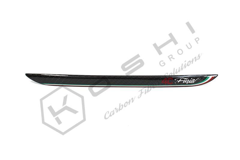 Alfa Romeo 4C Dashboard Trim - Carbon Fibre - TMC Motorsport