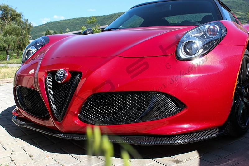 Alfa Romeo 4C Front Bumper V Shaped Frame - Carbon Fibre - TMC Motorsport