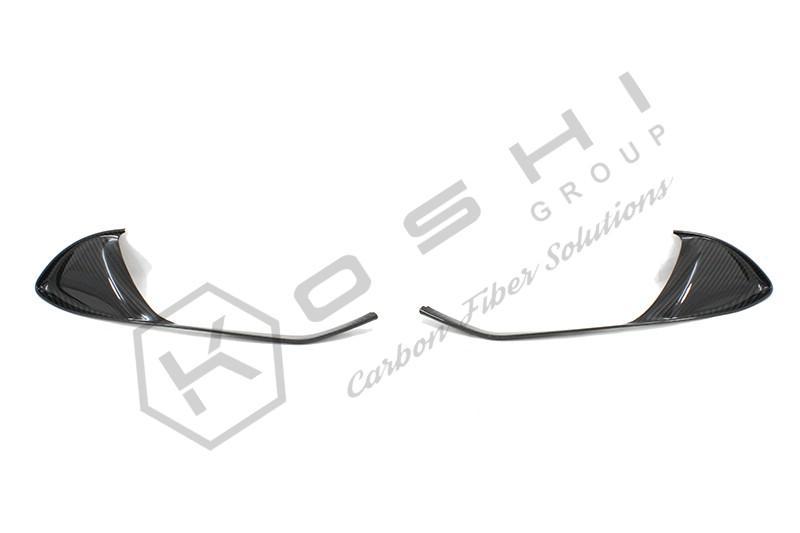 Alfa Romeo 4C Front Bumper Flaps - Carbon Fibre - Koshi Group Store
