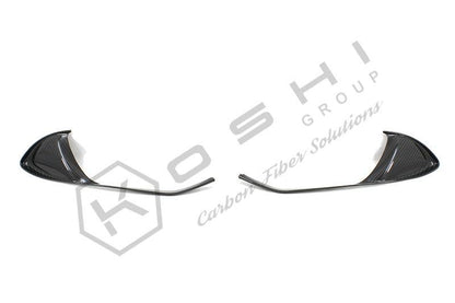 Alfa Romeo 4C Front Bumper Flaps - Carbon Fibre - Koshi Group Store