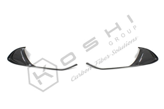 Alfa Romeo 4C Front Bumper Flaps - Carbon Fibre - Koshi Group Store