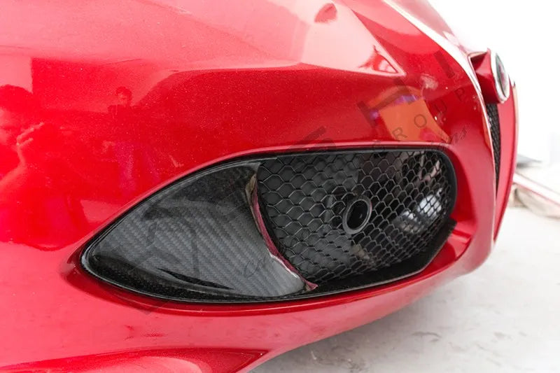 Alfa Romeo 4C Front Bumper Flaps - Carbon Fibre - TMC Motorsport