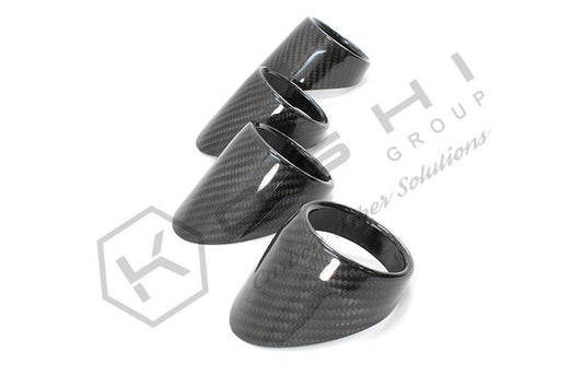 Alfa Romeo 4C Interior Air Vent Cover for Leather Dashboard - Carbon Fibre - TMC Motorsport