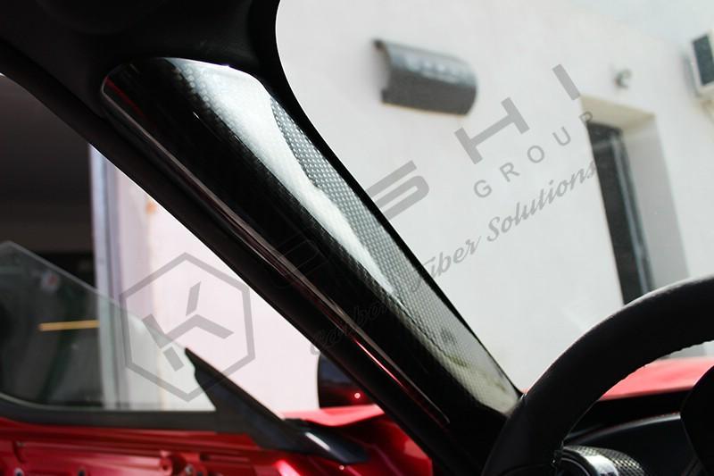 Alfa Romeo 4C Internal Pillar Cover - Carbon Fibre - Koshi Group Store