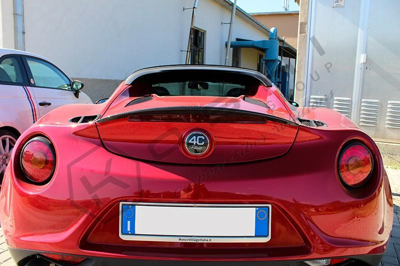 Alfa Romeo 4C Rear Spoiler - Carbon Fibre - TMC Motorsport