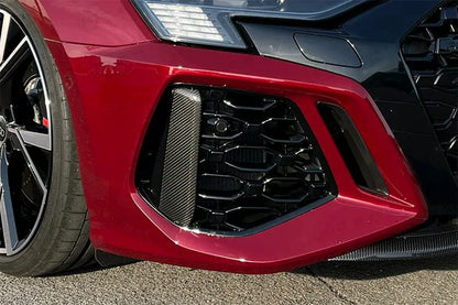 Audi RS3 (2021-ongoing) Front Bumper Air Intake Trim - Carbon Fibre - TMC Motorsport