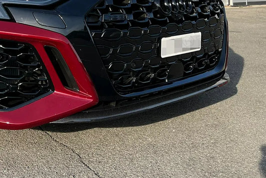 Audi RS3 (2021-ongoing) Front Splitter Lip - Carbon Fibre