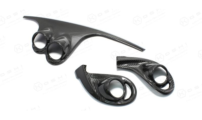Alfa Romeo 4C Interior Air Vent Cover  No Leather - Carbon Fibre - TMC Motorsport