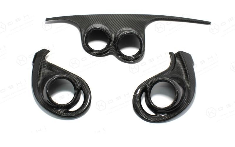 Alfa Romeo 4C Interior Air Vent Cover  No Leather - Carbon Fibre - TMC Motorsport