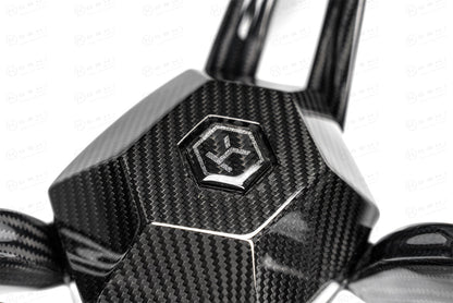 Carbon Fiber 3-Spoke Steering Wheel – KOSHI Design - Carbon Fibre