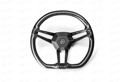 Carbon Fiber 3-Spoke Steering Wheel – KOSHI Design - Carbon Fibre