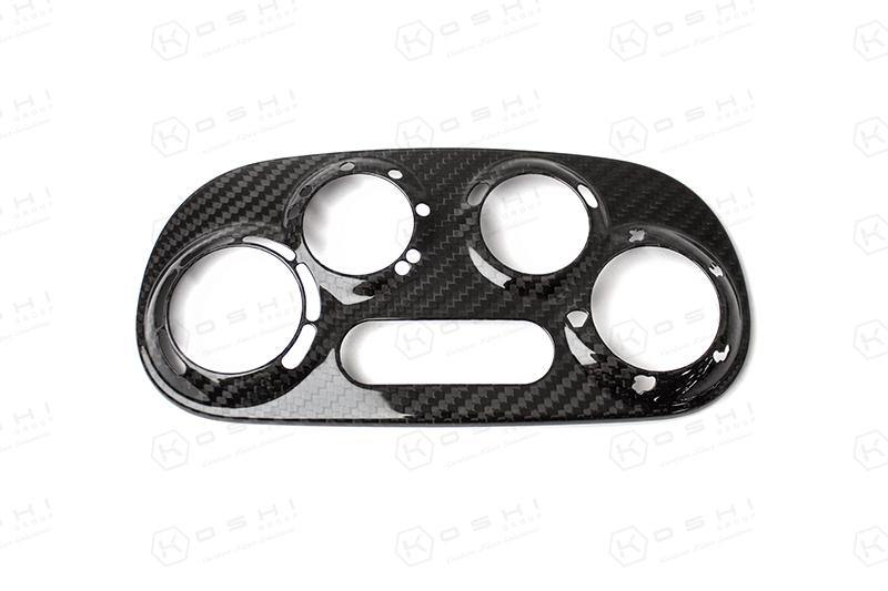 Abarth 595 2016> AC Climate Control Cover - Carbon Fibre - Abarth Tuning