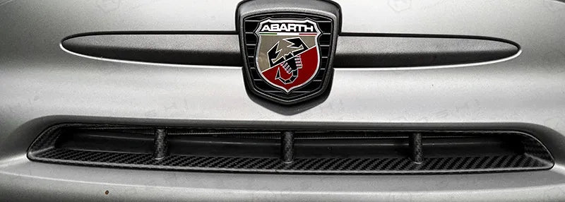 Abarth 595 Central Bumper Air Intake - Carbon Fibre - TMC Motorsport